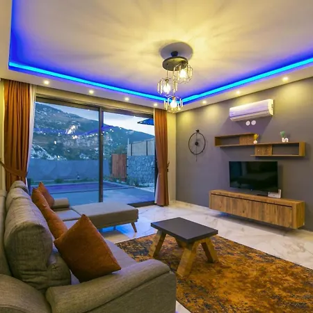 Villa İslamlar 1 Bedroom Secluded With Private Pool Hot Tub Kalkan