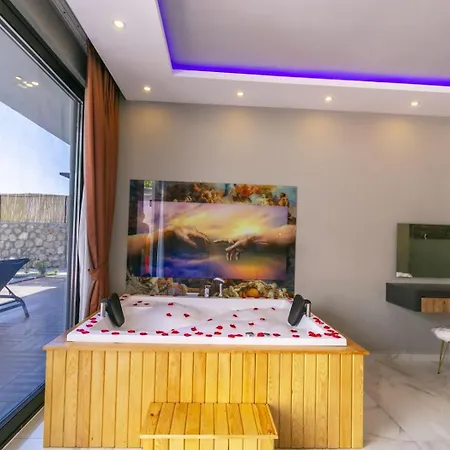 İslamlar 1 Bedroom Secluded With Private Pool Hot Tub Villa