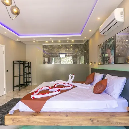 İslamlar 1 Bedroom Secluded With Private Pool Hot Tub Villa *
